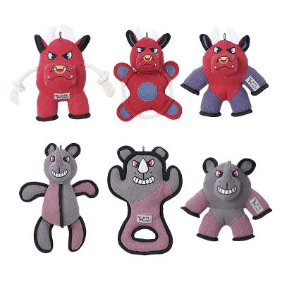 Brinquedos recicláveis do animal de animal de estimação do algodão 25x33cm dos PP