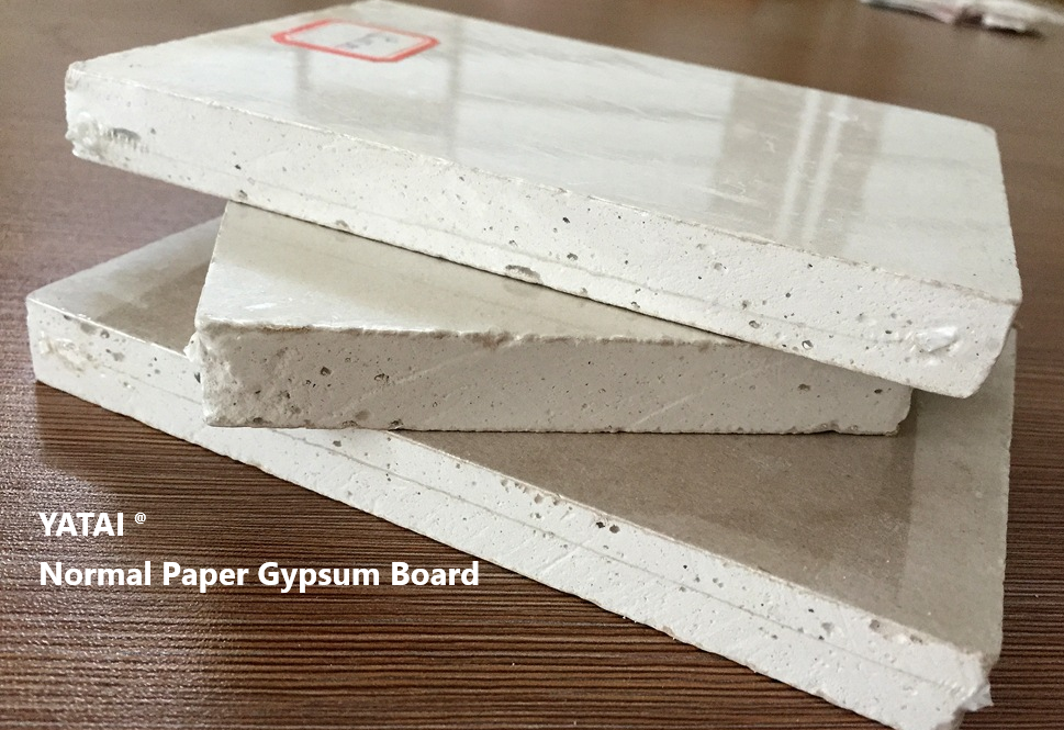 6.0-9.0kg/M2 Standard Gypsum Board With Tapered Edge Type