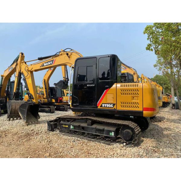 Sany SY95C экскаватор Pro Crawler Гидравлический горный экскаватор 0.38m3 ведро