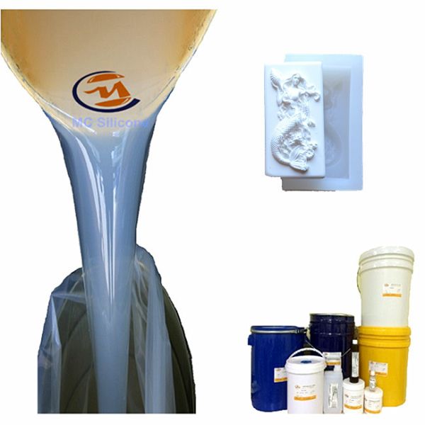 Ясные силикон прессформы силиконовой резины RTV 2 жидкостный производит делать прессформ