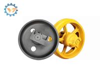 ZG50Mn Metal Front Idler Assembly para Bulldozer Subcarro Reparação de Peças Tratamento térmico HRC 48-56