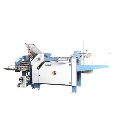 Máquina de papel industrial da dobradura A4 da dobra transversal com a placa de 12 curvaturas
