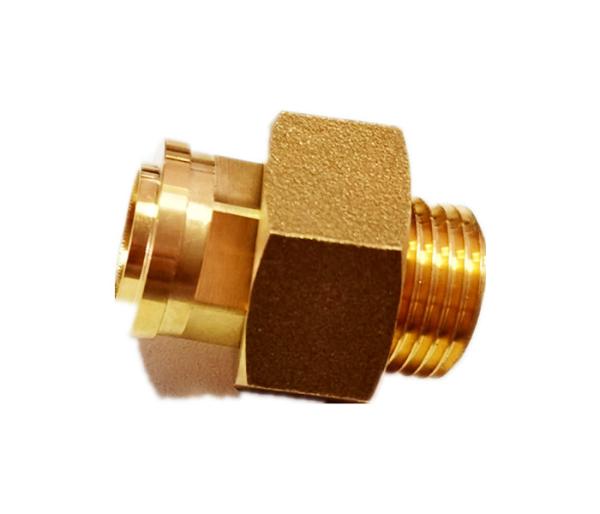 linha de bronze sem chumbo do conector BSP NPT da tubulação dos encaixes de mangueira do jardim 1.6Mpa