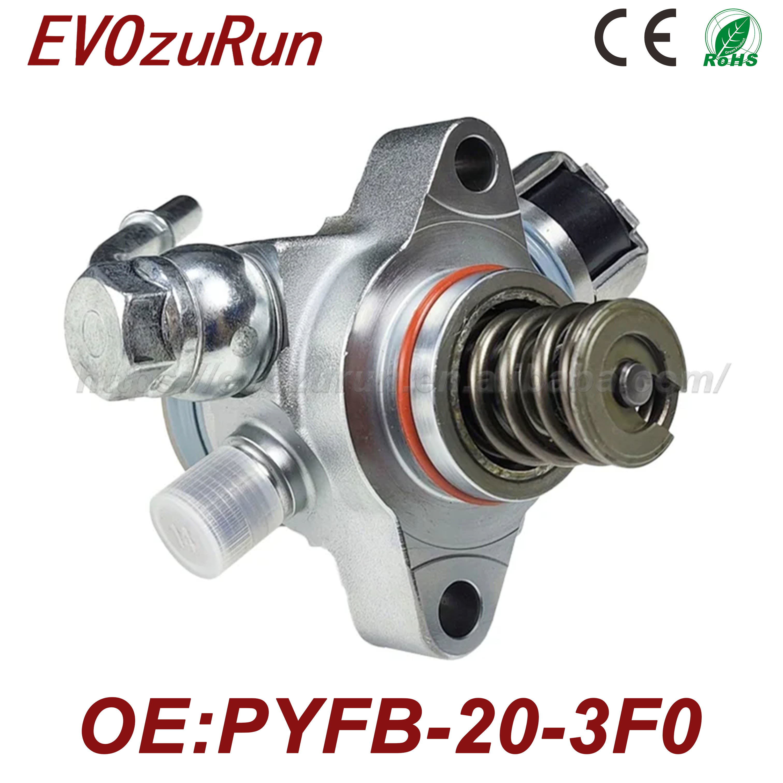 Auto Engine Parts Replacement High Pressure Fuel Pump PYFB-20-3F0 for 2018-2021 Mazda3 Mazda6 CX-3 CX-5 CX-30 CX-50 Skyactiv-G
