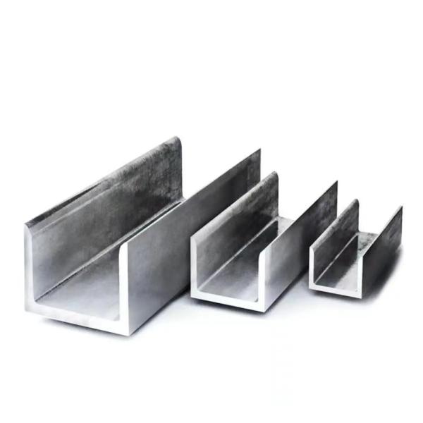 10mm Brushed Stainless Steel Channels Sections Low Carbon Galvanized Ss U Channel