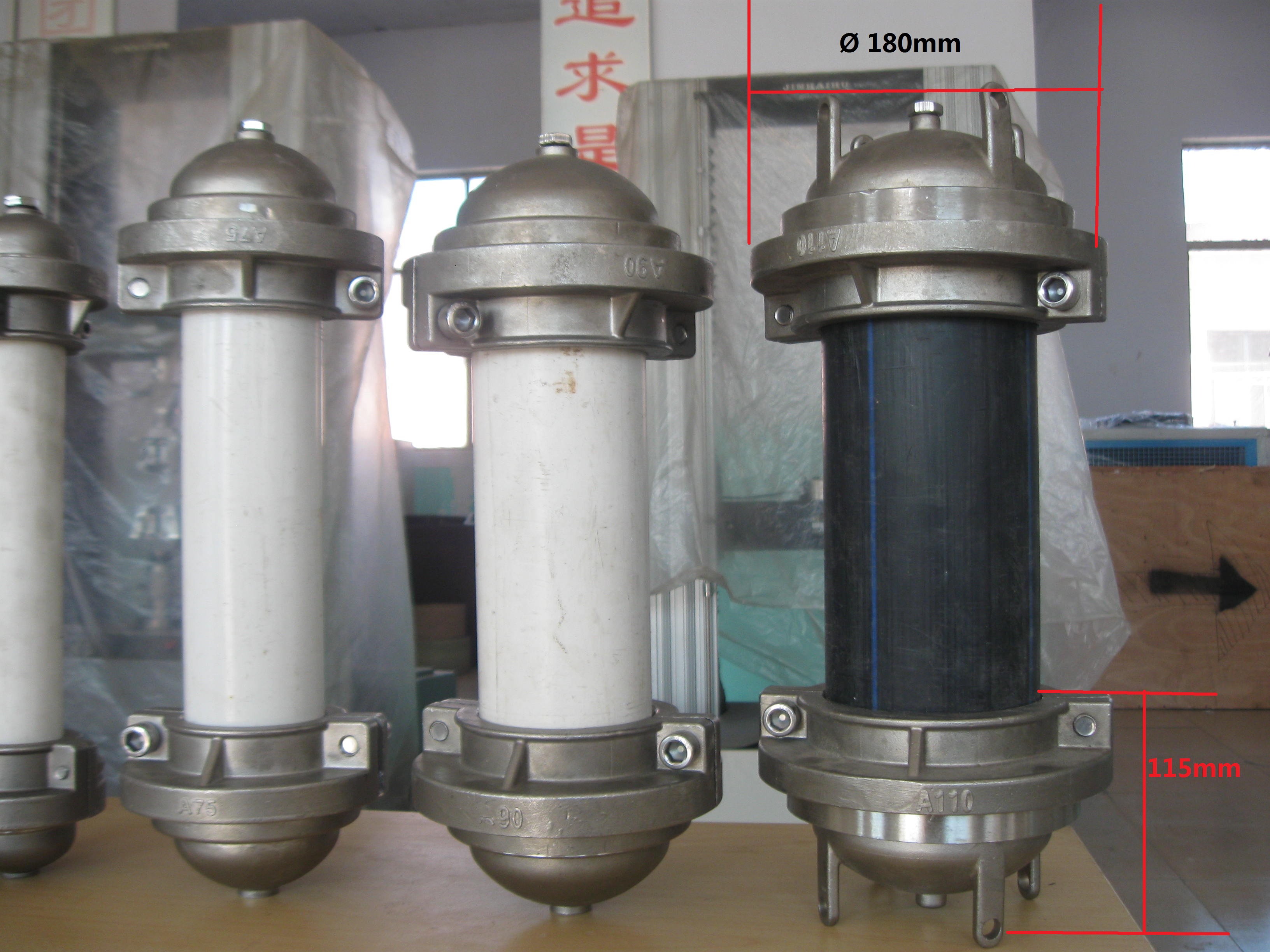 Труба Pve pe Hdpe уплотнения штепсельной вилки Dn 560mm гидростатическая