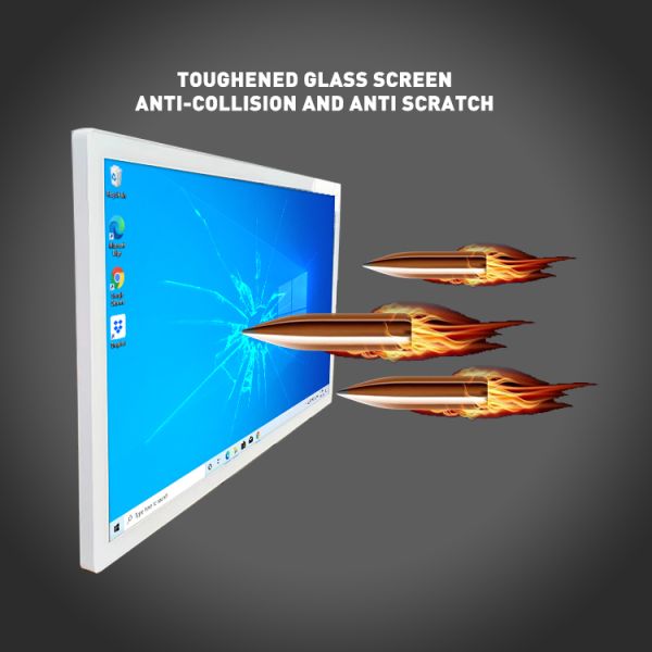 Wall Mount Interactive LCD Touch Screen Display 55Inch 65Inch