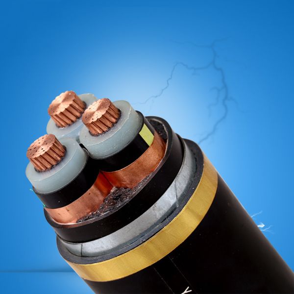 YJV22 35KV 5 Cores High Voltage Cable Armored Steel Hv Electrical Cables Cross linked