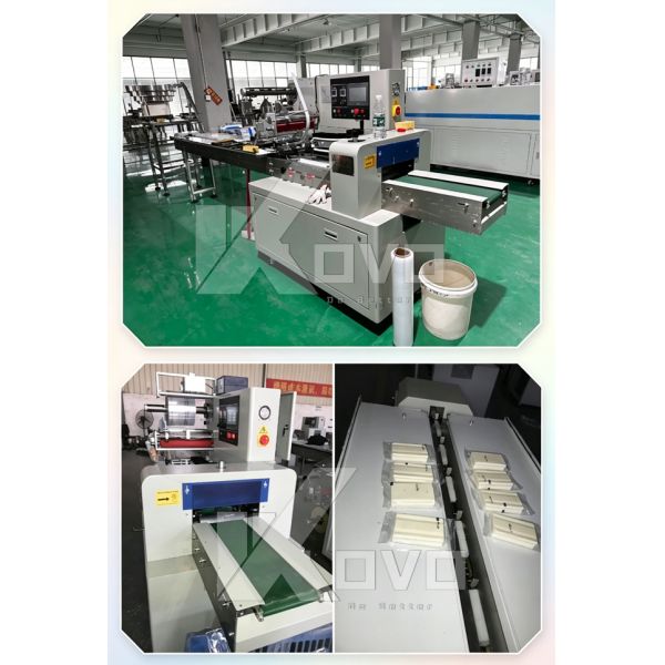 Automatic Pillow Type Soap Wrapping Machine High Speed Soap Packaging Machine