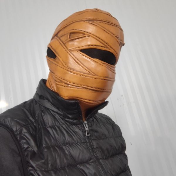 Latex Material Fantasy Mask for Theatrical Performances with One Size Fits Most and 250g Weight