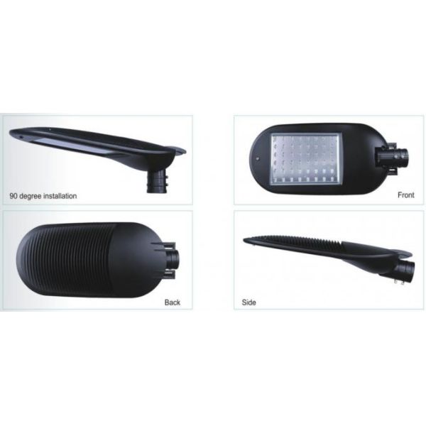 AC90-305V водонепроницаемая светодиодная уличная лампа IP66 IK08 ZHSL-09-50