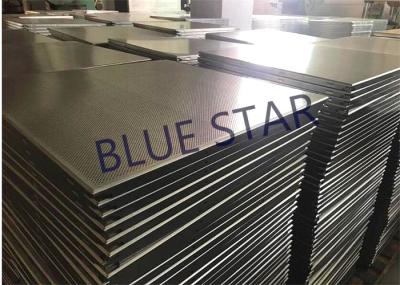Flat Surface Perforated Metal Sheet Microhole Punching Mesh For Filter