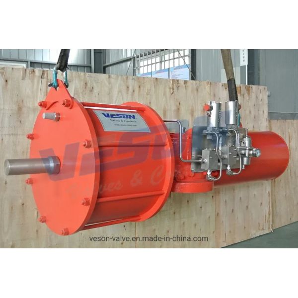 Heavy Duty Scotch Yoke Pneumatic Actuator for Oil & Gas Project Ball Valves with Spring Return
