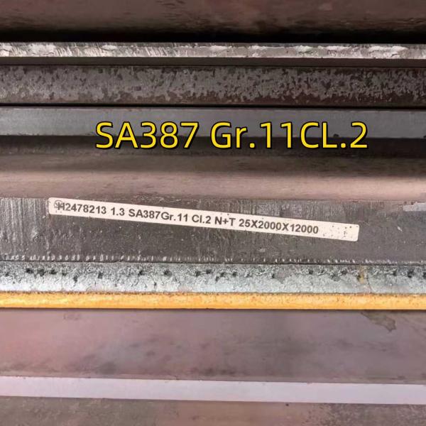 SA387 Gr.11CL.2  Boiler Steel Plate 25*2000*12000MM Chrome Moly Alloy Steel Plate