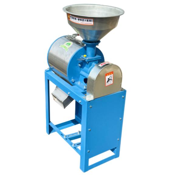 60kg/H Multi Grain Flour Mill Equipment Rust Proof Flour Grinding Machine For Shops