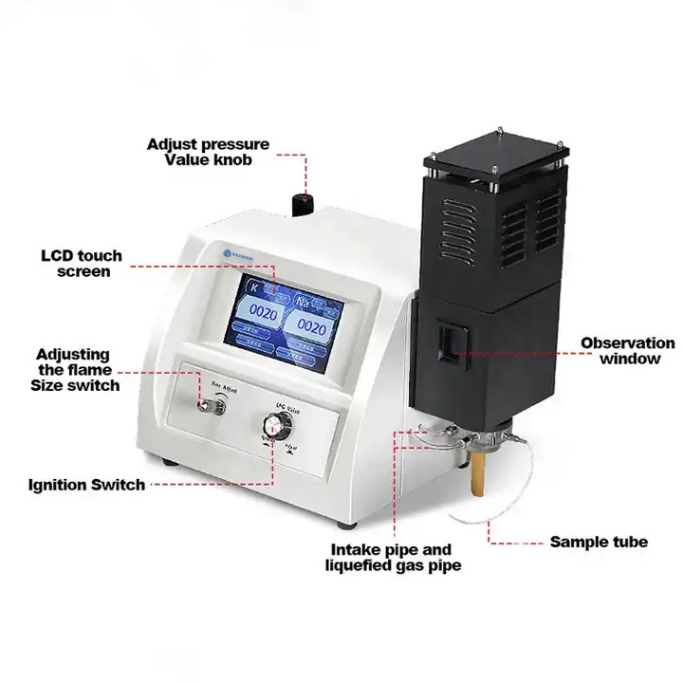 FP6440 K Na Li Ca Multi Element Flame Spectrophotometer Optional Operating Software