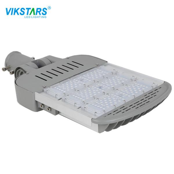 200 Watt Waterproof LED Street Light 5000lm To 39000lm Grey Housing