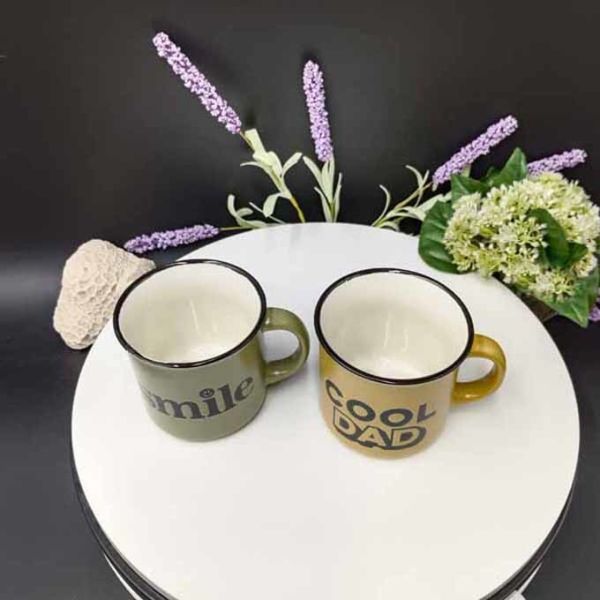 Handmade Ceramic Cup, 10 oz Coffee Mugs, Tea Cup with handles