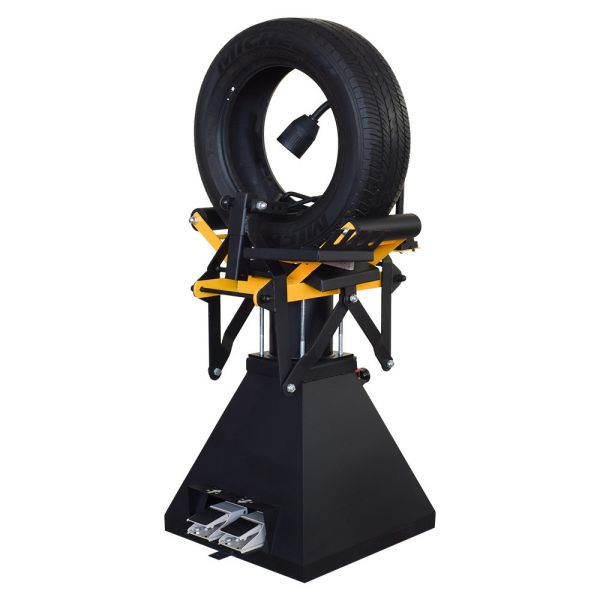 Pneumatic Car Tire Repair Tool 51kg Air Tire Spreader With Light