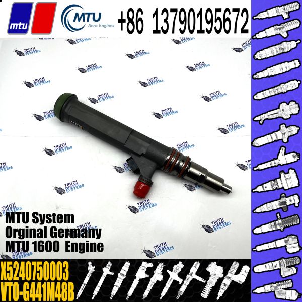 ISO Mercedes Diesel Injectors VTO-G265G48B X5240750003 MTU 1600 Engine