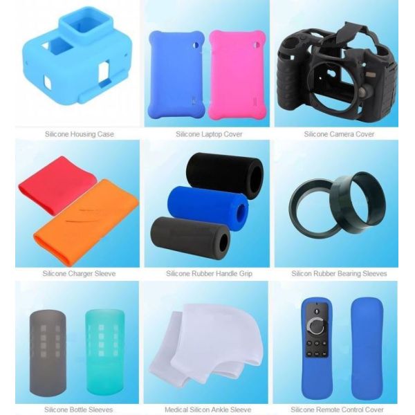 Бутылка BPA свободная подгоняла Sleeving силиконовой резины