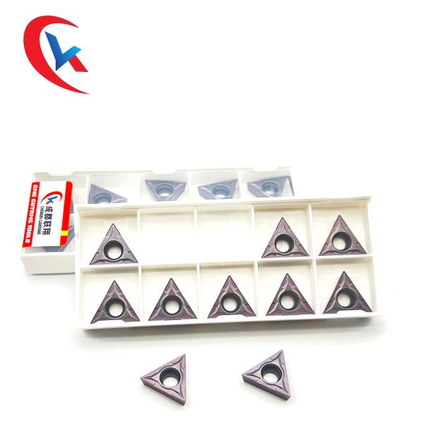 TCMT16T304 CNC Machine Tungsten Carbide Inserts Stainless Steel Finishing