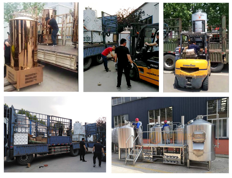 Copper Conical Wine Electric Stainless Steel Beer Brewing Kettle