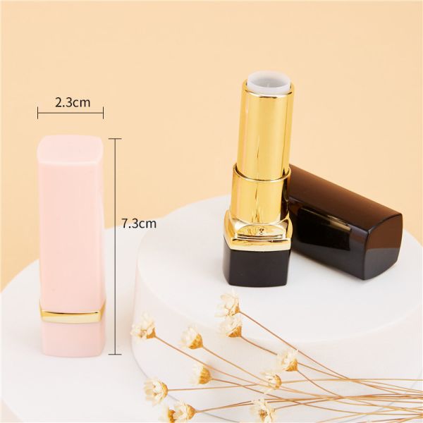 OEM Reusable Plastic Empty Lipstick Tube UV Coating UV Coating