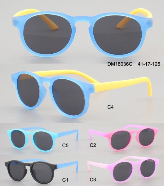 DM18036C Multi Colours TR Children Polarized Sunglasses