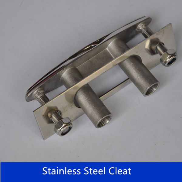 Black Nylon Closed Base Marine Boat & Dock/stainless steel cleats that used for marine/ship/yacht