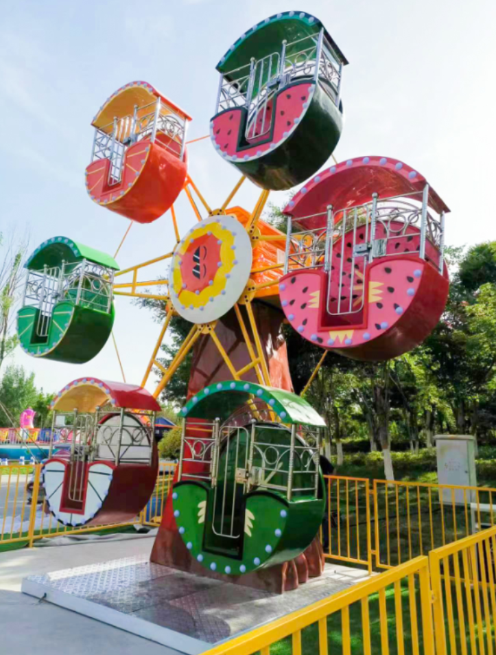 2rpm Fairground Amusement Park Wheel Big 6m ODM