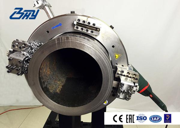 DN450 Cold Cutting And Beveling Machine For Pipes Pipelines 18in Pipe Cold Cutting