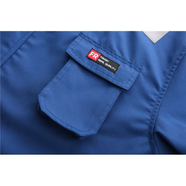 Оффшорной куртка одежды EN1149 защиты от дуги расклассифицированная дугой