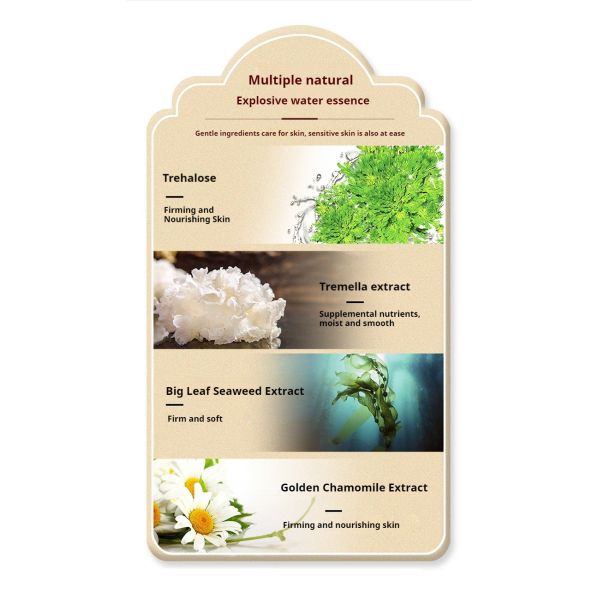 Hydrolyzed Hyaluronic Acid Collagen Skincare Facial Mask Soothing Moisturizing Eye Mask