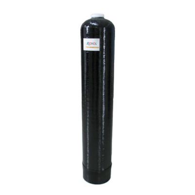 Black 14x65 FRP Pressure Vessel Water Softener Pressure Tank For Pre Filter