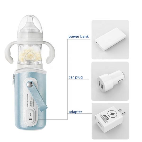 Portable 8 Oz Feeding Formula Mixing Baby Bottle PPSU Odorless 5 In 1 For On The Go