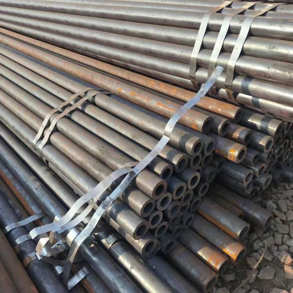 EN 10210 S355J2+N Tubos sem costura de aço carbono Tubos ocos redondos de aço