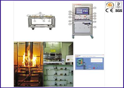 verificador vertical da inflamabilidade de 220V 50HZ, equipamento de teste da chama para o cabo/fio ajuntados