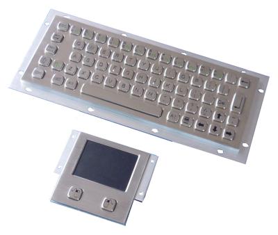 O teclado industial da prova do vândalo integra a relação USB ou PS/2 do dispositivo apontando do touchpad