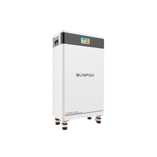 51.2V 15kwh Vertical Type LiFePo4 Battery Pack Home Solar Energy Storage System Powerwall 48V 300Ah Lithium Li Ion LFP