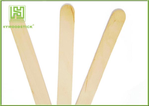 Box Packing Sterile Tongue Depressors , Birch Wooden Spatula For Waxing