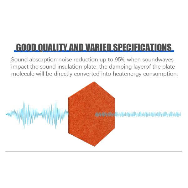 Polyester Fiber Wall Acoustic Panels Studio Soundproofing Panels Color Customized
