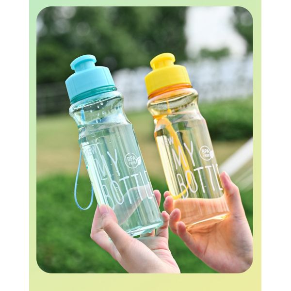 500ml Eco Friendly Clear Plastic Cup Colorful Drinking Cup with Anti-corrosion Coating