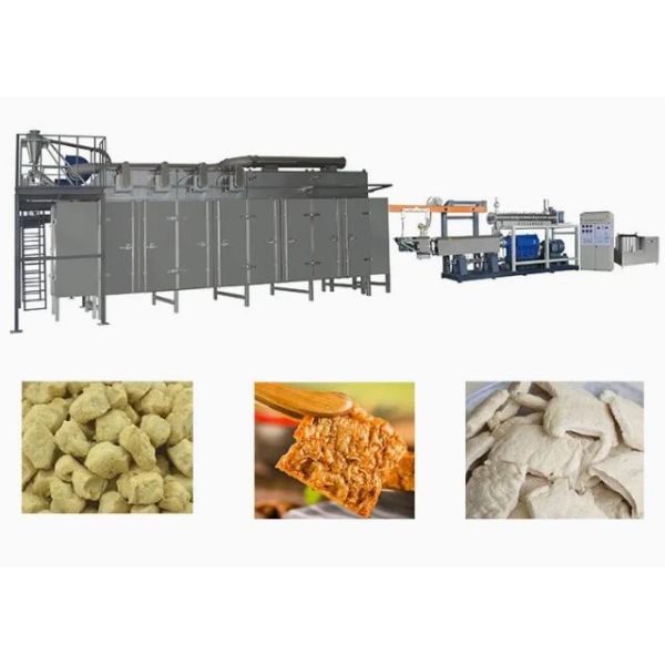 Stainless Steel Automatic Soya Extruder Machine For Plant Protein Extrusion