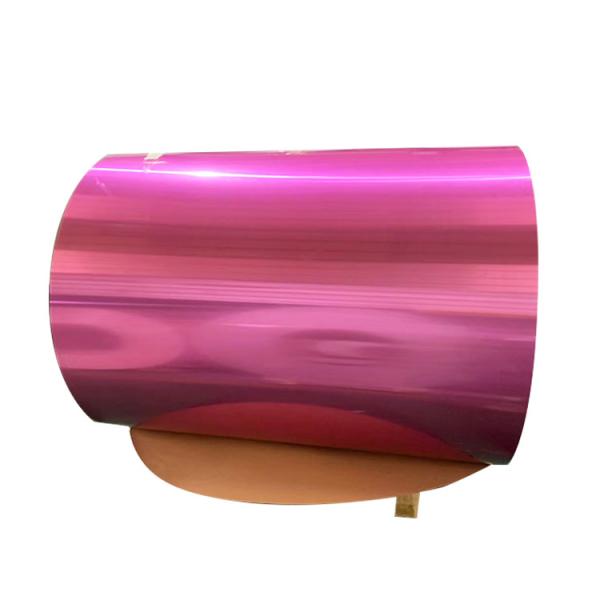 T8 Temper Color Coated Anodized Aluminum Sheet Stock Colorful