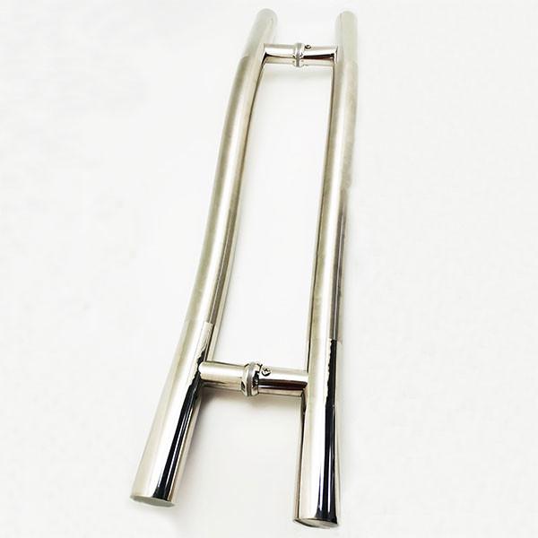 SS201 Handles For Shower Doors , Glass Shower Door Pulls For 6-12mm Glass