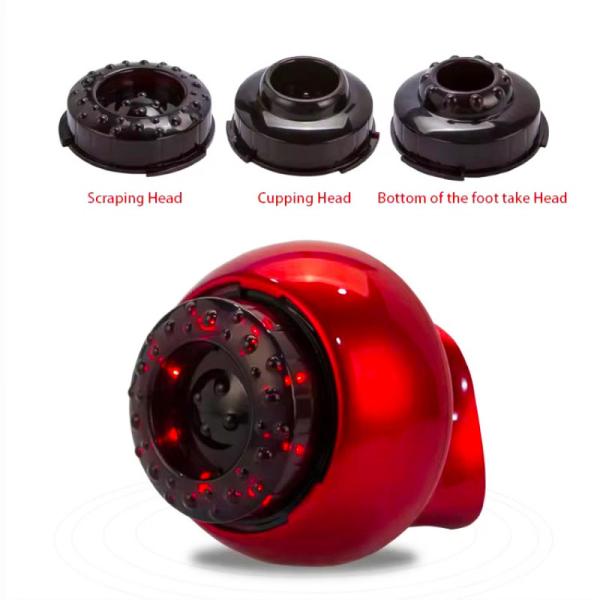 Vacuum Cellulite Cupping Machine Electric Guasha Scraping Tool With Red Light Therapy
