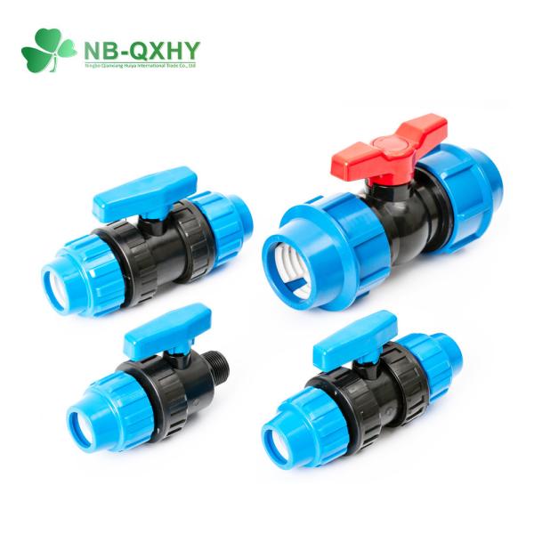 Valva de esfera flexível padrão JIS para encanamento PP PVC PPR Valvas Pn10 Pn16 Estrutura