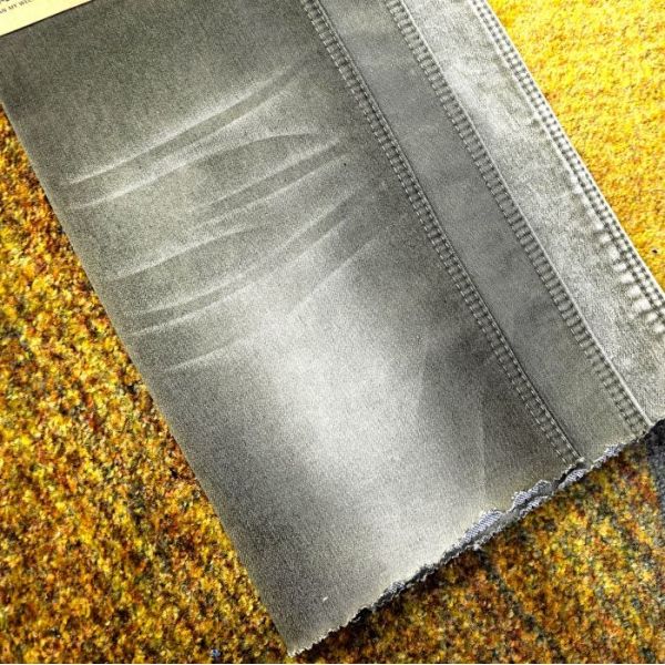 Army Green 9.5oz Bangladesh Fake Knit Denim Fabric For Kid Or Man