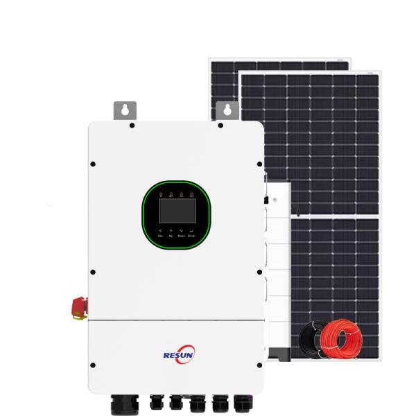 12kW Heat-resistant single-phase hybrid inverter with 200% DC overload protection